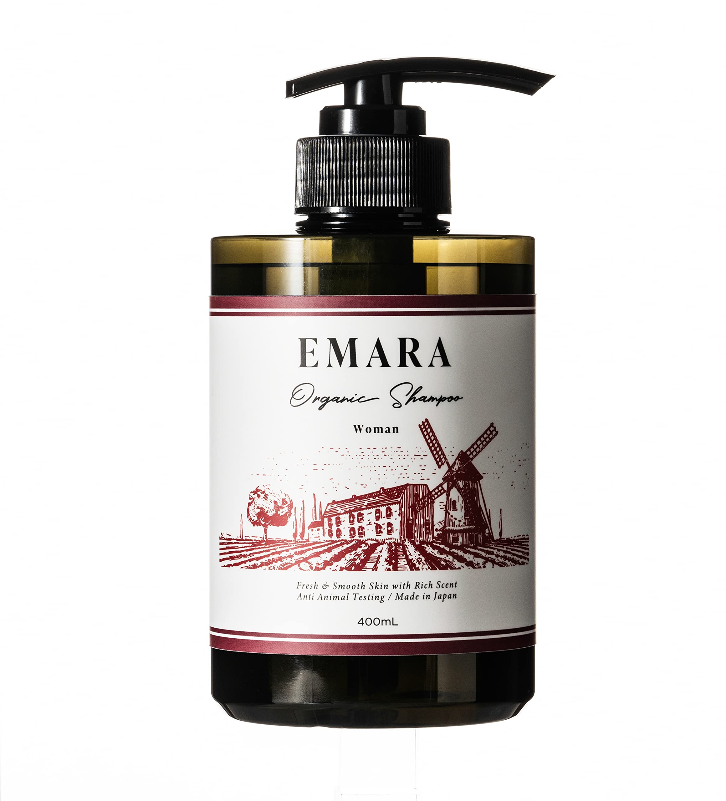 EMARA 女性用オーガニックシャンプー (400ml)