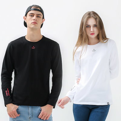 ゴーストリパブリックGLT936の小売ポイント・プリンティング長い腕ラウンドティーシャツ ストライプティーシャツ / T-shirt / 韓国ファッション ゴーストリパブリックGLT936の小売ポイント・プリンティング長い腕ラウンドティーシャツ ストライプティーシャツ / T-shirt / 韓国ファッション