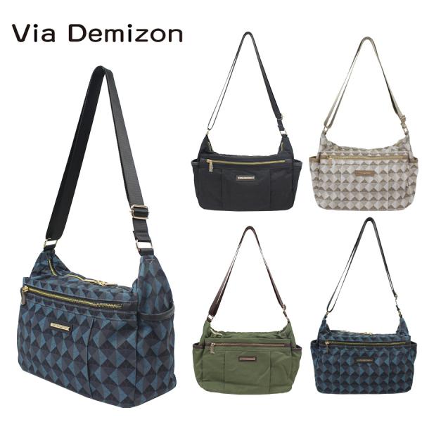 【Via Demizon】VI002 エルバ ショルダー 斜め掛け 4,868円