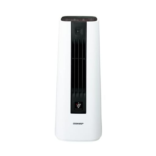 シャープ セラミックヒーター HX-SS1-W 人感センサー パワフル暖房 1200W プラズマクラスター コンパクト 暖房機 日本製