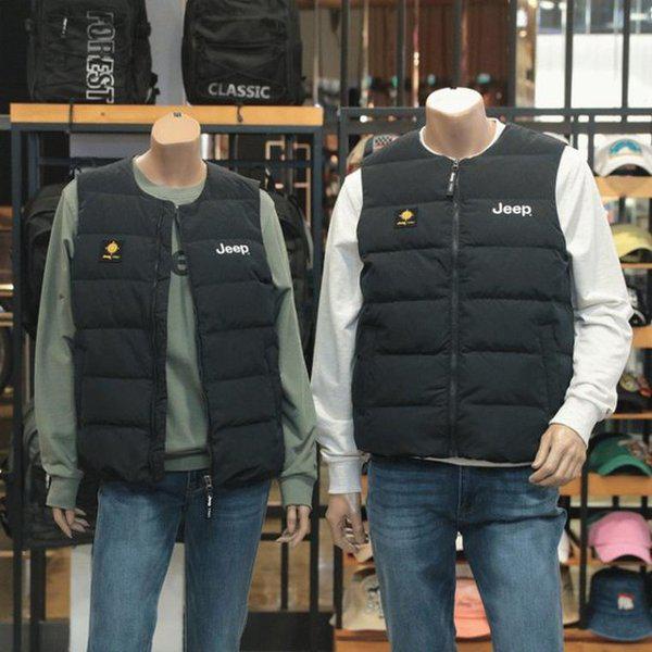 JEEP ライトダックダウンベスト パッド入りベスト()_A JN1JPU601