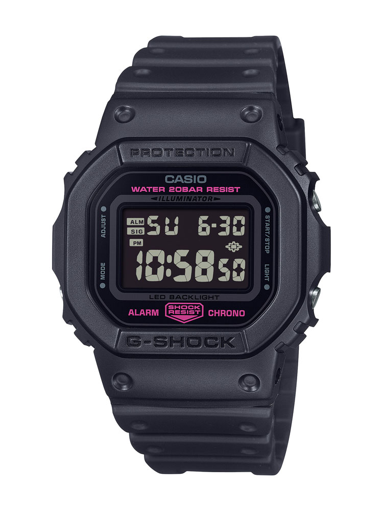 カシオ 【国内正規品】G-SHOCK（ジーショック） クオーツ　メンズタイプ DW-5600PK-1JR