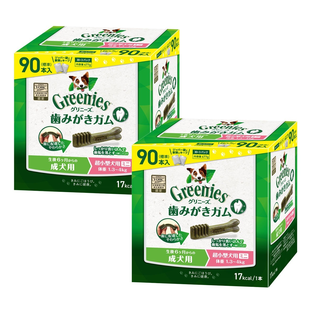 プラス　成犬用　超小型犬用　ミニ　1.3-4kg　90P2個セット 5,727円