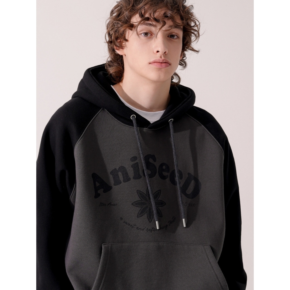 TWN アニスードラグランフーディーダークグレー JYHD3588 8,510円