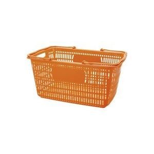 （業務用20セット）ジョインテックス ショップかご 30L橙 B264J-OR