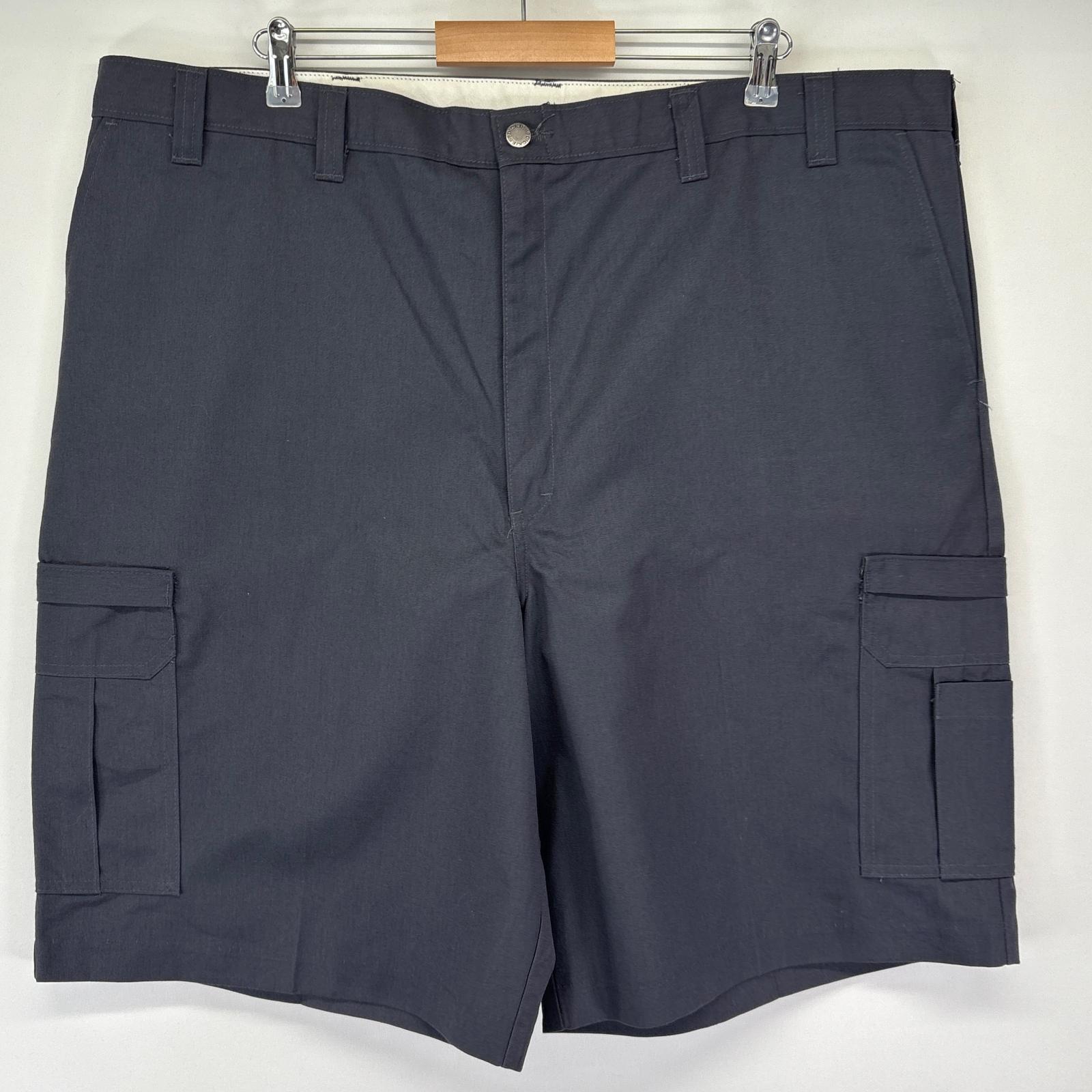 古着 美品 ショートパンツ タグ付き デッドストック カーゴ ハーフ 半ズボン 短パン 大きいサイズ w46 グレー系 メンズ