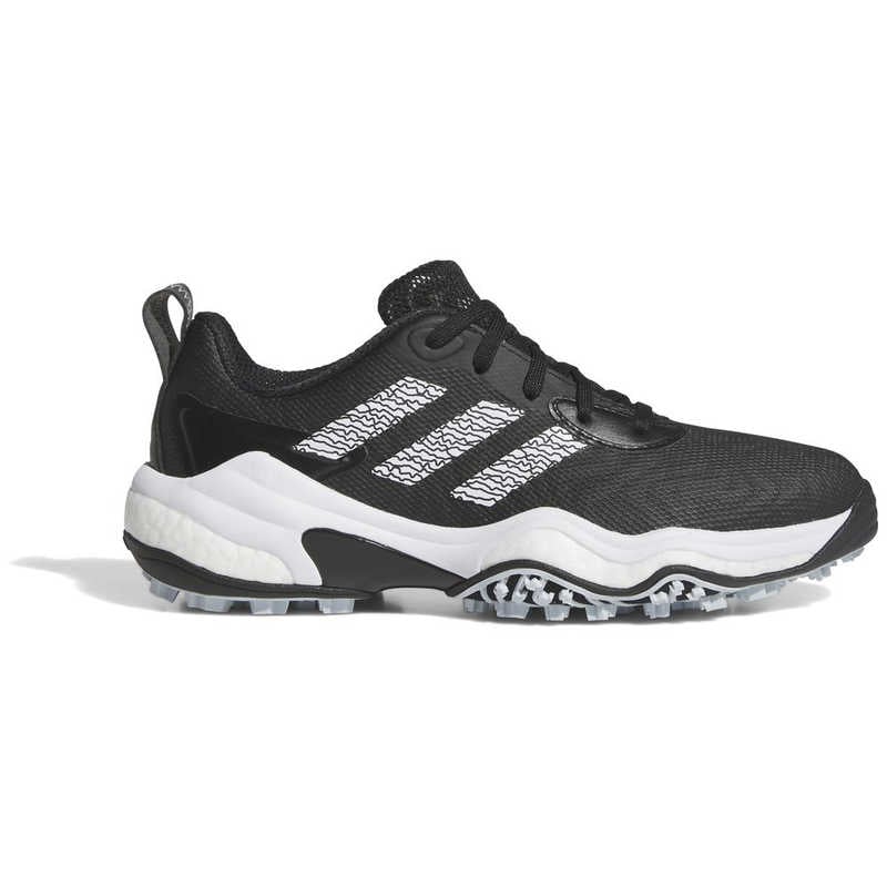 アディダス　ゴルフシューズ ウィメンズ コードカオス 25 ［レディース /23.0cm /幅：2E］ コアブラック×ホワイト×ハロブラッシュ　NKZ94