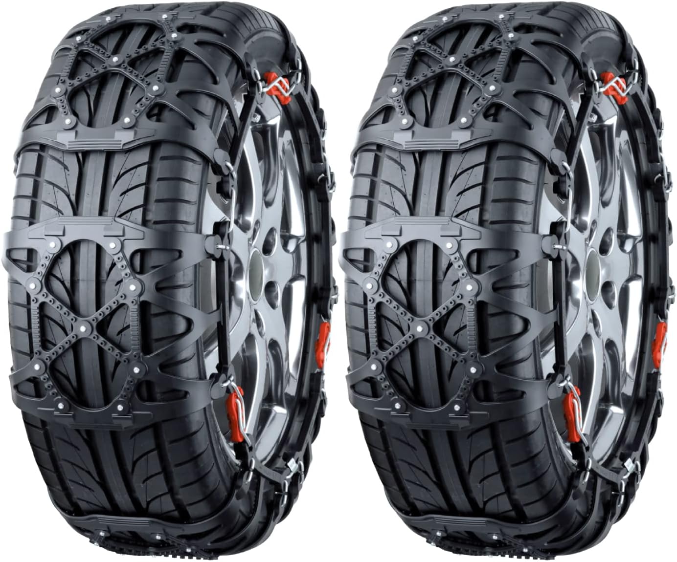 カーメイト(CARMATE) 【正規品】 簡単装着 日本製 JASSA認定 非金属 タイヤチェーン バイアスロン クイックイージー 【 QE1L 】 適合: 155/65R13 (冬) 145/80R