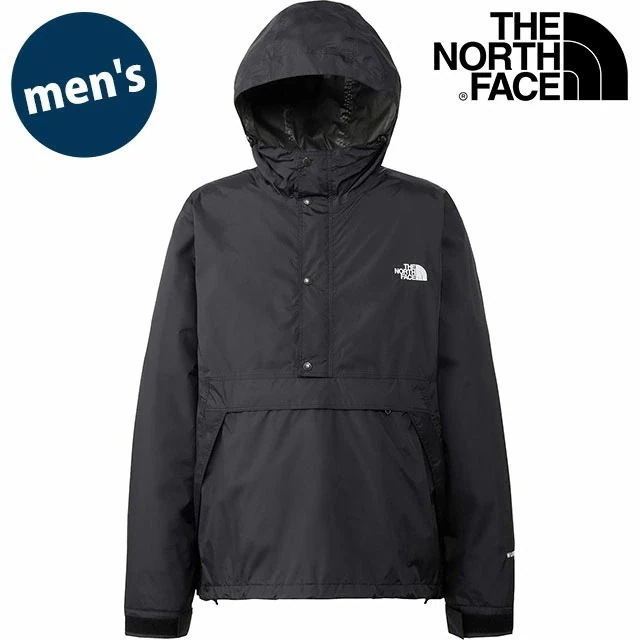トレニアンアノラック [NP12551-K] メンズ TNF アウトドア レインアウター 防水パーカー ブラック 正規取扱店