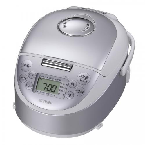 タイガー TIGER IH炊飯ジャー 3合炊き スチールホワイト 炊きたて JPF-G055WLJPFG055WL