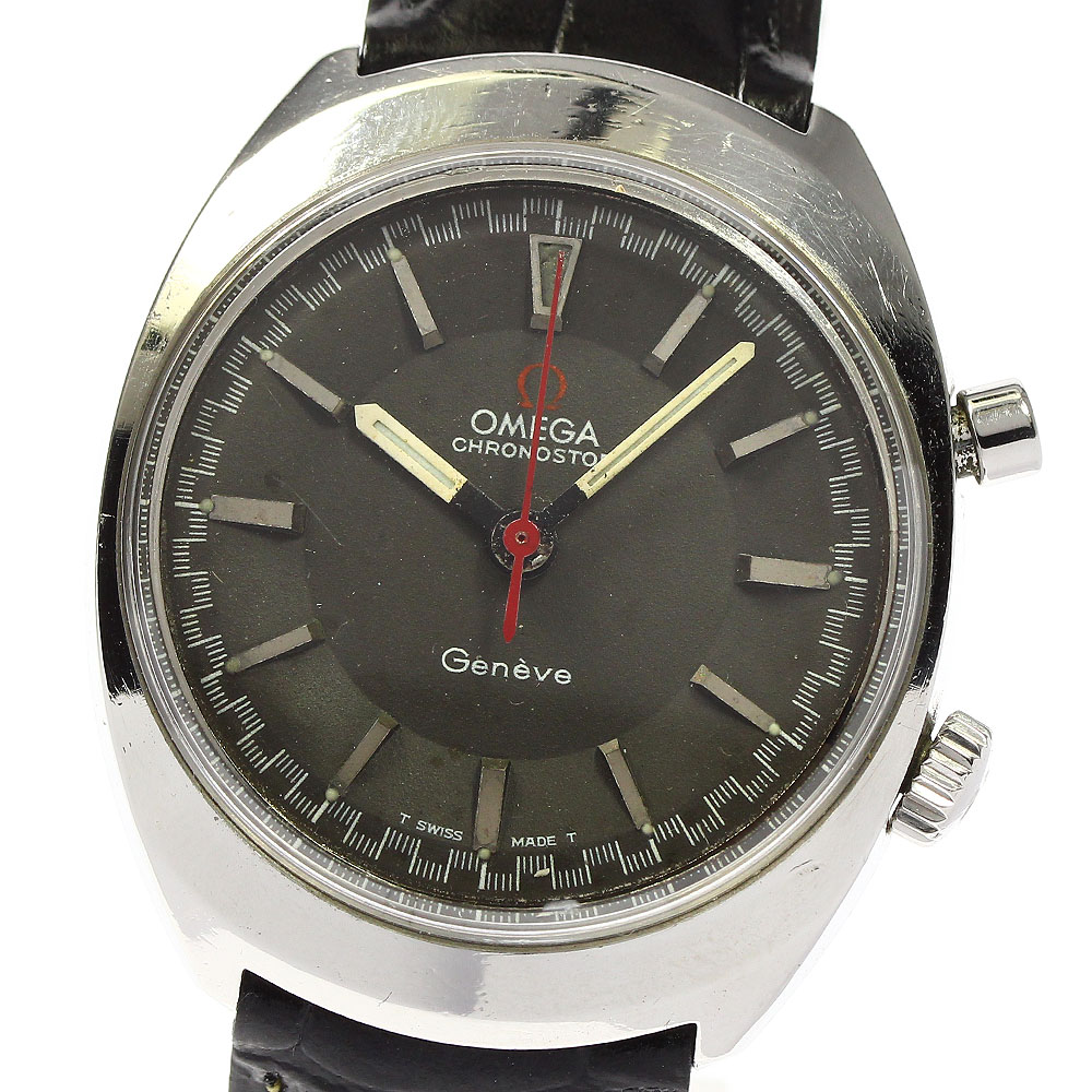 オメガ OMEGA 145.009 ジュネーブ クロノストップ Cal.865 手巻き メンズ _744582【中古】