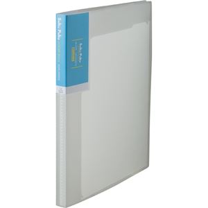 (訳あり・在庫処分) (まとめ) ビュートン サクポケホルダーブック A4タテ 14ポケット 背幅19mm クリヤー SPB-A4-14C 1冊 (×10セット)