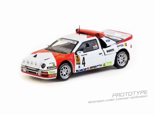 ターマックワークス 1/64 Ford RS200 Rallye Catalunya 1986【T64P-001-86RC04】 ミニカー T64P-001-86RC04 フォード ラリーカタルーニャ