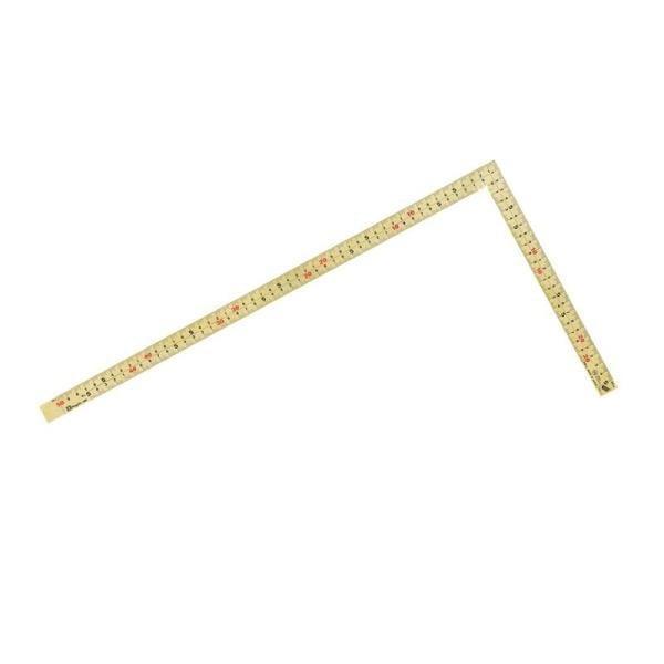 金鷲 金曲尺 50cm 薄手広巾 GTH－50CKD 大工道具 測定具 曲尺