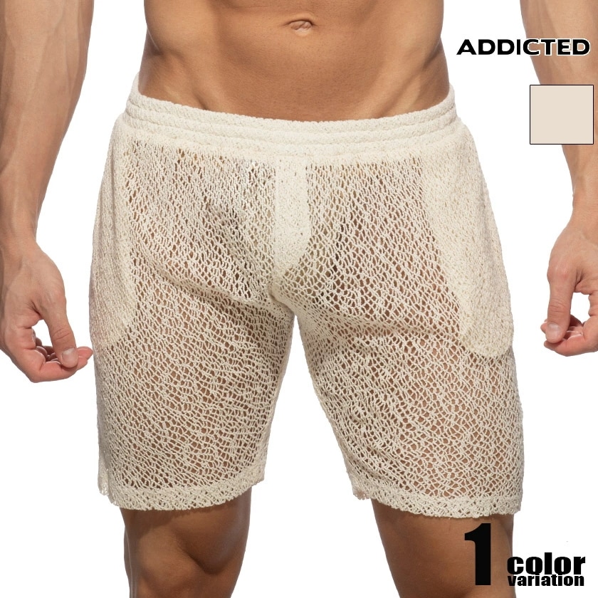 ADDICTED/アディクティッド ECO CHIQUE BERMUDA SHORTS ボヘミアン ショートパンツ ショートパンツ 短パン メンズ ボトムス ファッション 部屋着 ジムウェア 8,324円