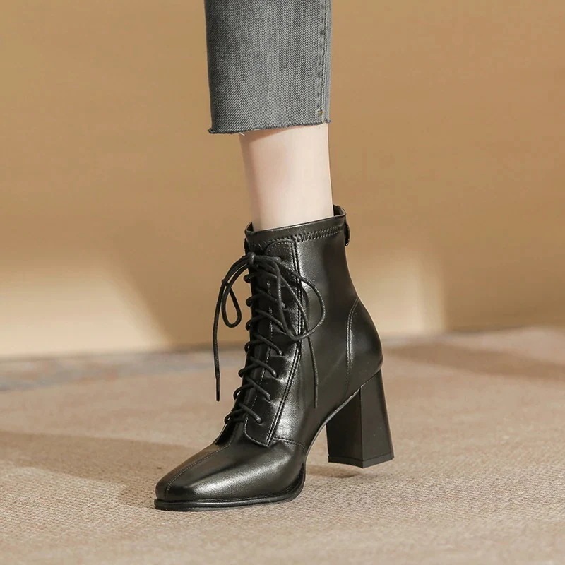 2024人気新作 ショットブーツ 秋冬 裹起毛 ウォーム おしゃれ 快適 軽量 靴子 フラットシューズ