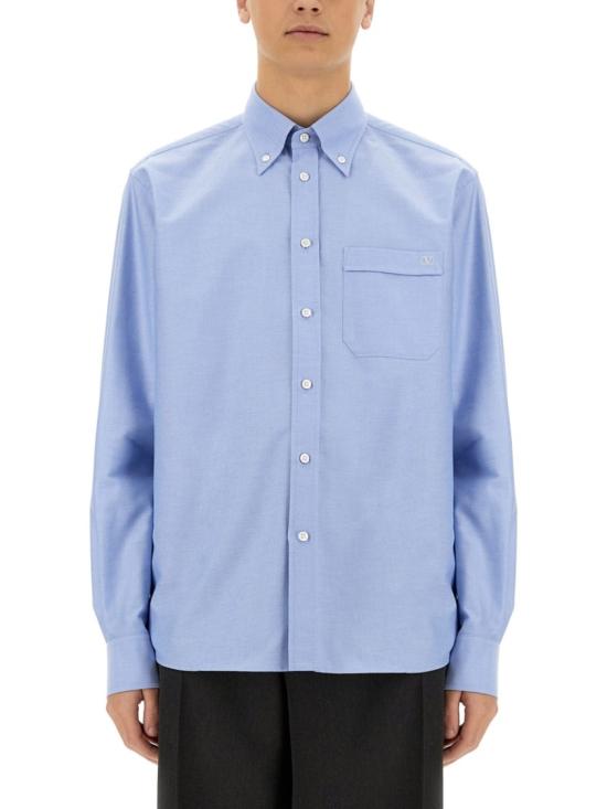 VALENTINO GARAVANI Men Shirts 6V3ABQ35AL2 C43 Blue