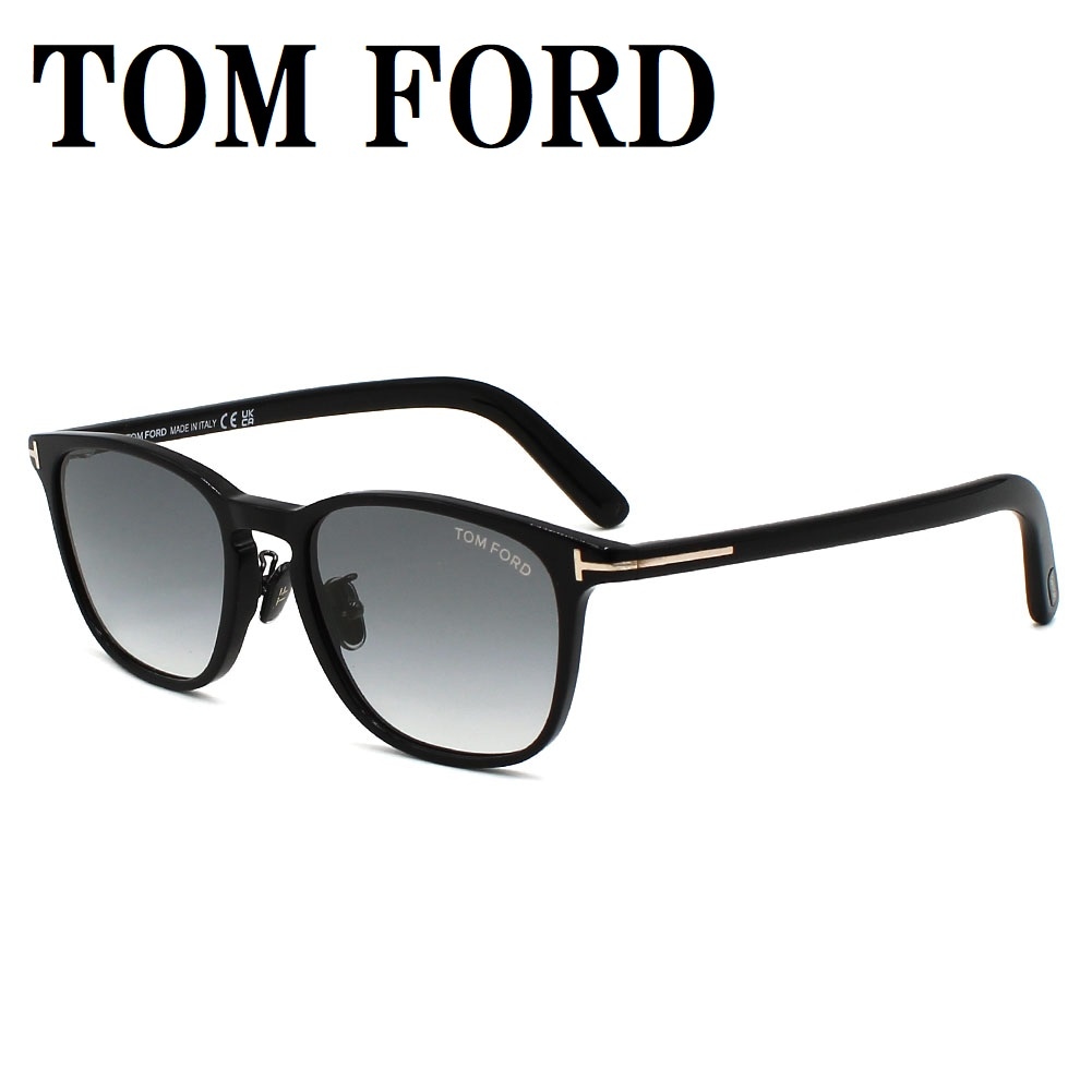 FT1048D 01B 52 サングラス アジアンフィット メガネ 眼鏡 UVカット 紫外線カット メンズ レディース グレー ブラック