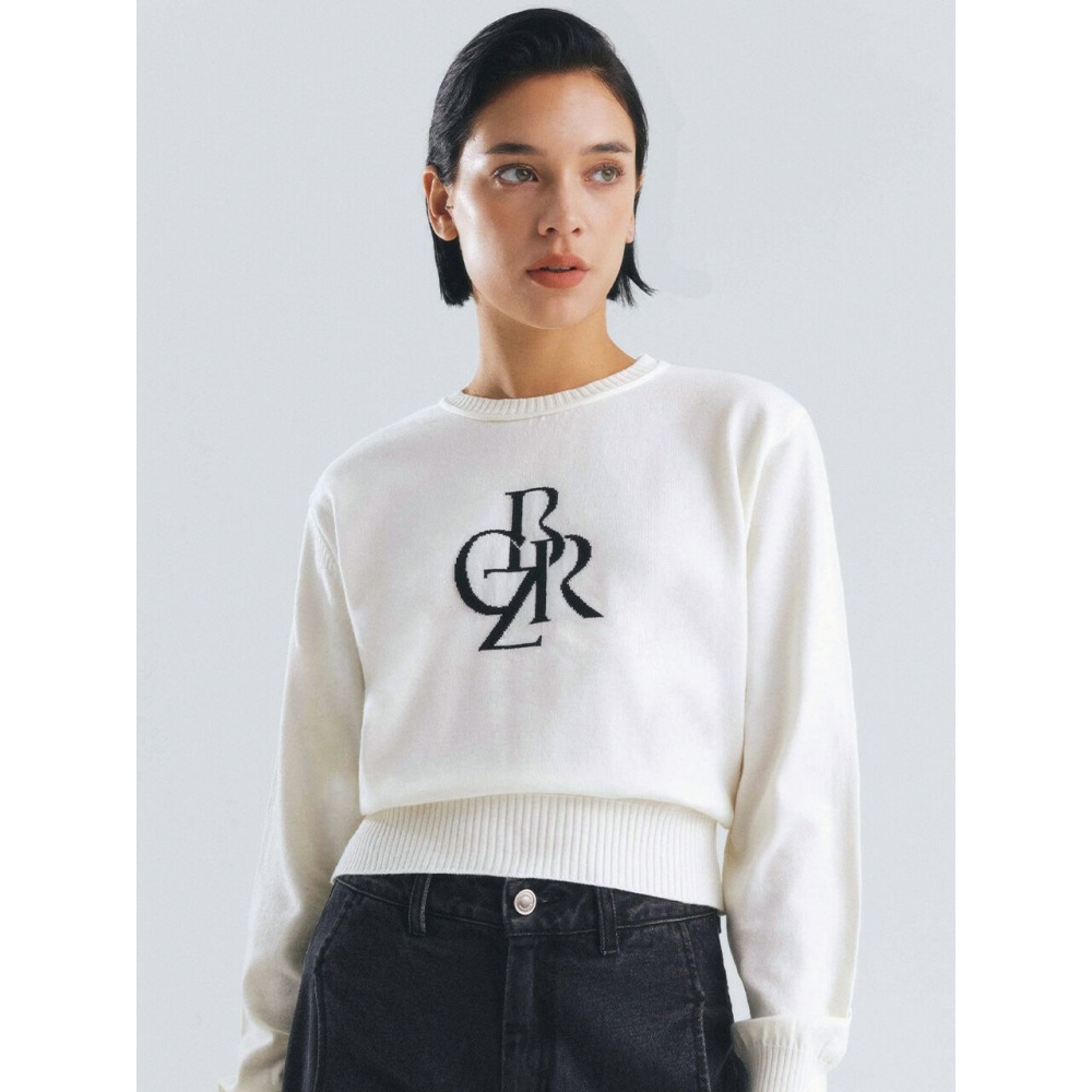 CITYBREEZEシンボルロゴクロップニットIVORY 11,661円