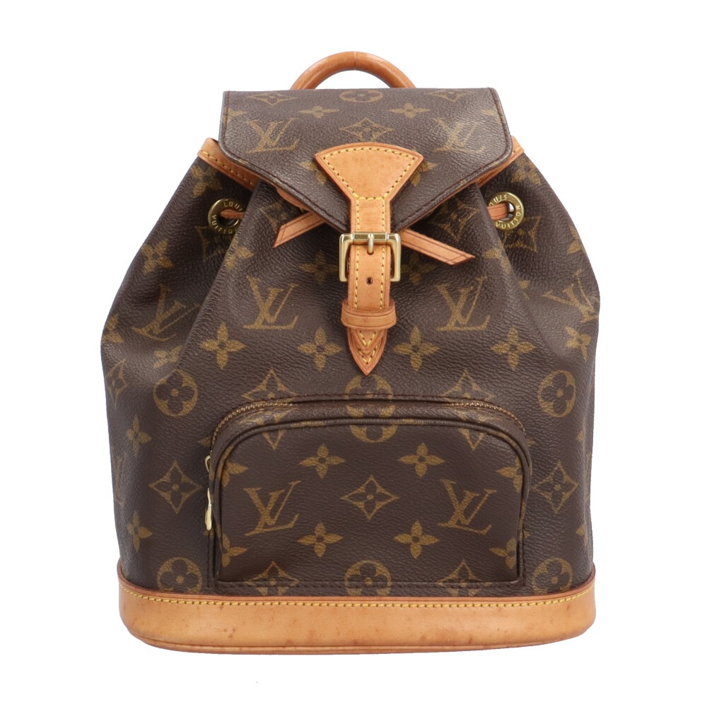 ルイヴィトン ミニモンスリ モノグラム リュック・デイパック モノグラムキャンバス M51137 LOUIS VUITTON 中古