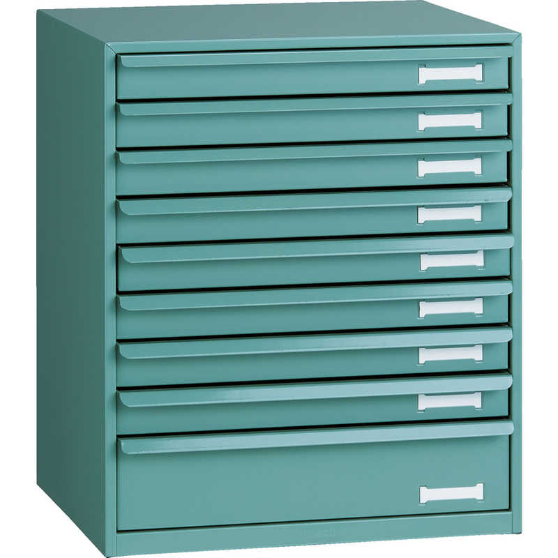 トラスコ中山　卓上ツールケース ワイド 9段 384×327×H453　DTL1S8