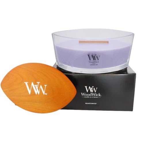 WoodWick アロマキャンドル 焚火 ウッドウィック ハースウィック キャンドル 焚き火の音がするキャンドル ギフト 女性 プレゼント 香り アロマ (ラベンダースパ)