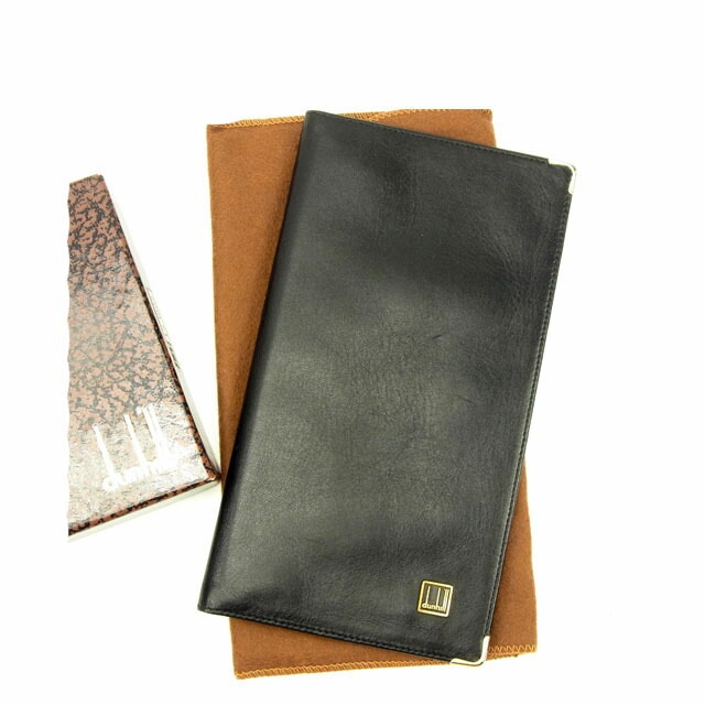 長札入れ ブラック ゴールド 中古