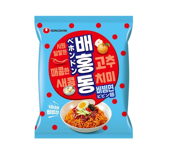 【送料無料】農心 ベホンドン ビビン麺 136g×48袋／韓国 料理 食品 ドンチミ インスタント ラーメン 乾麺 らーめん