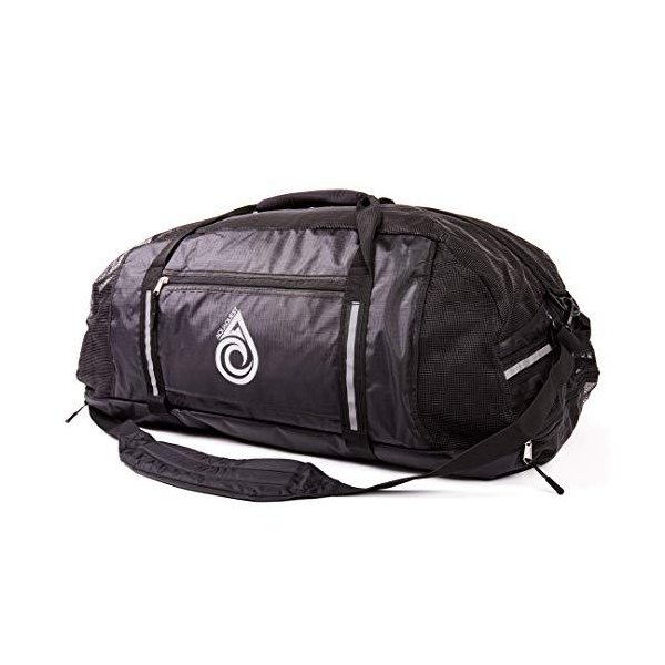 Aqua Quest Deckhand Mesh Duffle - Large 100L Wet/Dry Waterproof Mesh Duffel with Nylon Dry Bag - for