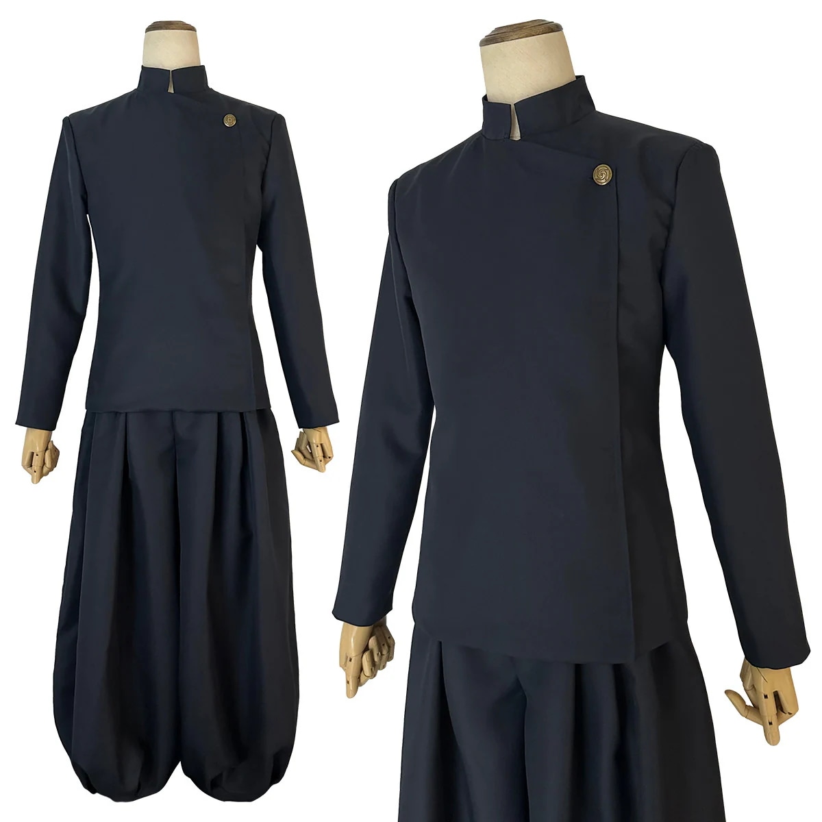 [2026 新作]HOLOUNCOSER 呪術廻戦 夏油傑 コスプレ 衣装 高専 制服 上下セット ウィッグ付 C服 フルセット 仮装 ハロウィン アニメ