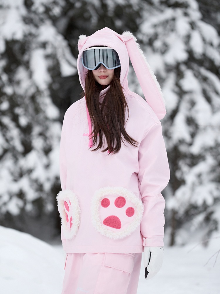 スノーボードウェア パーカー トップス 上着 スキーウェア スキー スノボウェア 雪遊び 撥水防止/防風 男女兼用