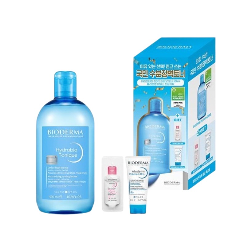 [アイレット イロハPICK] ハイドラビオ トナー, 500ml((+H2O 5ml+ウルトラ8ml贈呈)