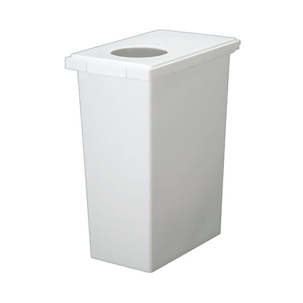 （まとめ） 新輝合成 ユニードロック＆プッシュ 45L ホワイト DS-988-145-8 1台 5セット