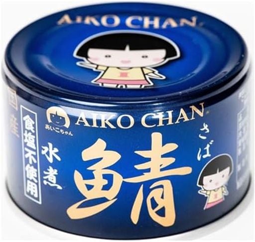 伊藤食品 あいこちゃん 青の鯖水煮 食塩不使用 150G缶×24個入