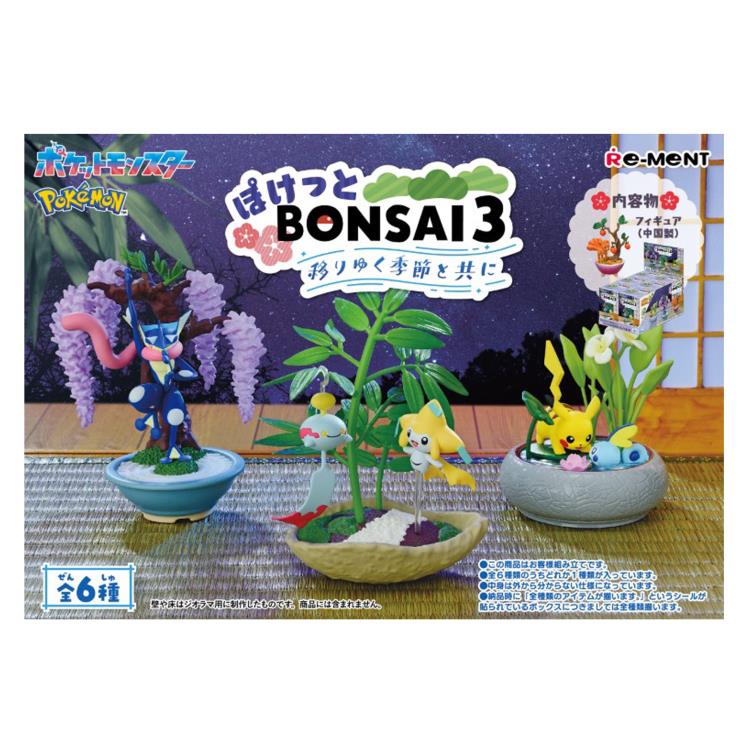 1BOX／6個入り ポケットモンスター ぽけっとBONSAI3-移りゆく季節と共に- pokemon ポケモン