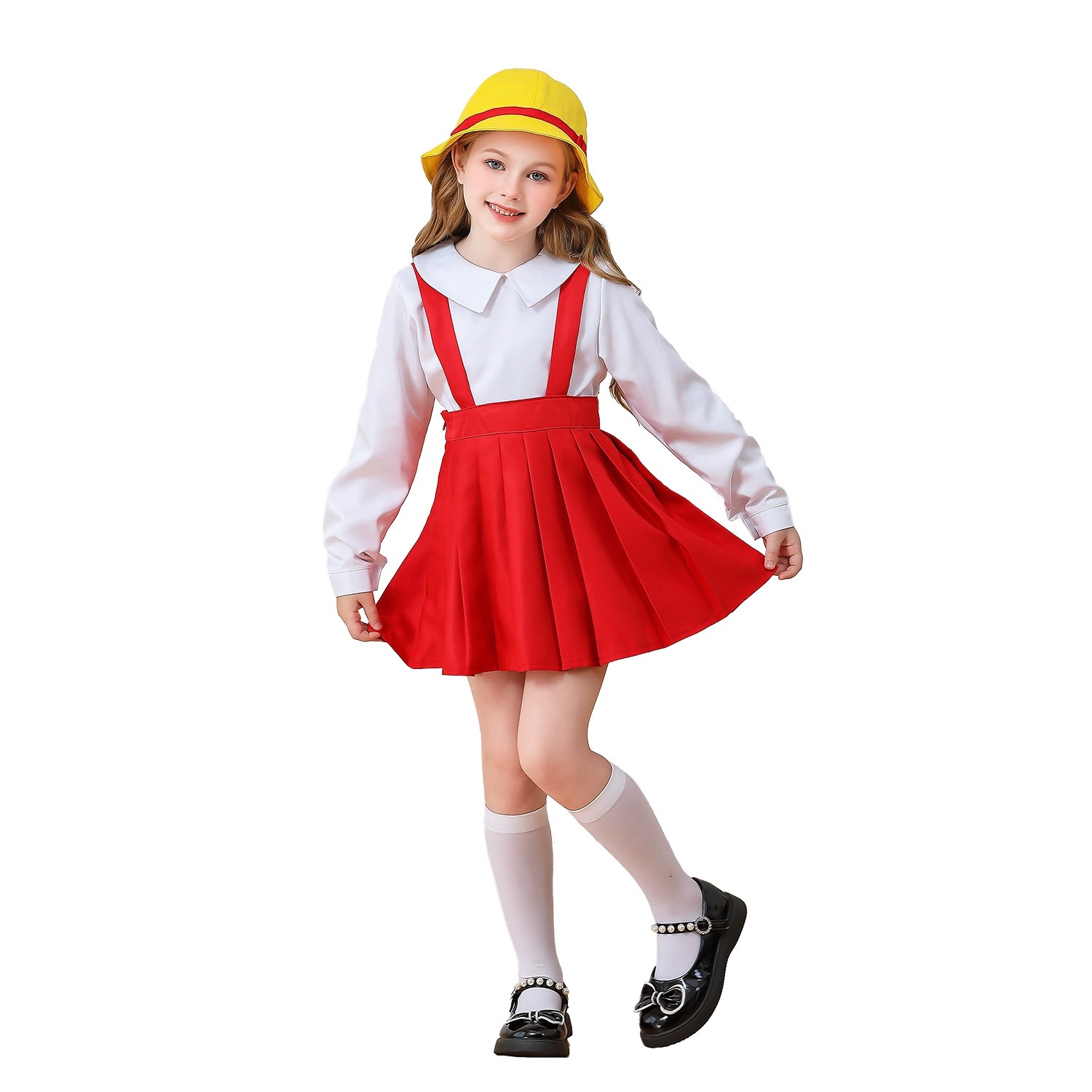 ちびまる子ちゃん コスプレ ロールプレイ 子供用 アニメ コス ガール スカート パフォーマンス 学生服 セーラー服