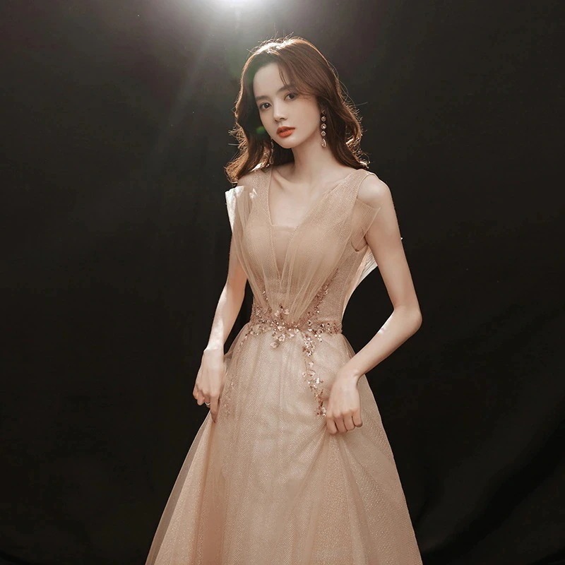 気質 パーティードレス2024大人気 新作 高級感 気質 ワンピース 花嫁ロングドレス 結婚式ワンピース 結婚式 ドレス ウェディングドレス 白 ロングドレス 韓国ファッション31