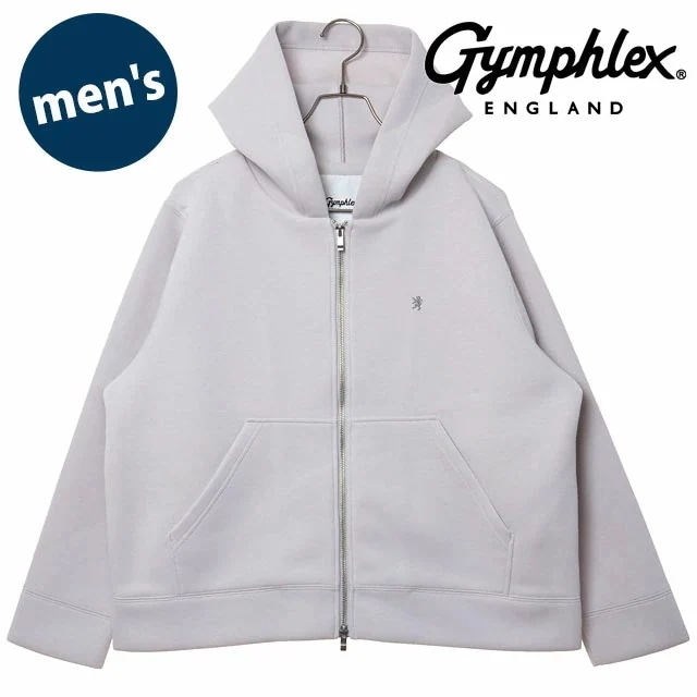 ジップフーデッド ジャケット [#GY-C0478 DDN] メンズ トップス 長袖 パーカー OYSTER-WHITE(GREY) 正規取扱店