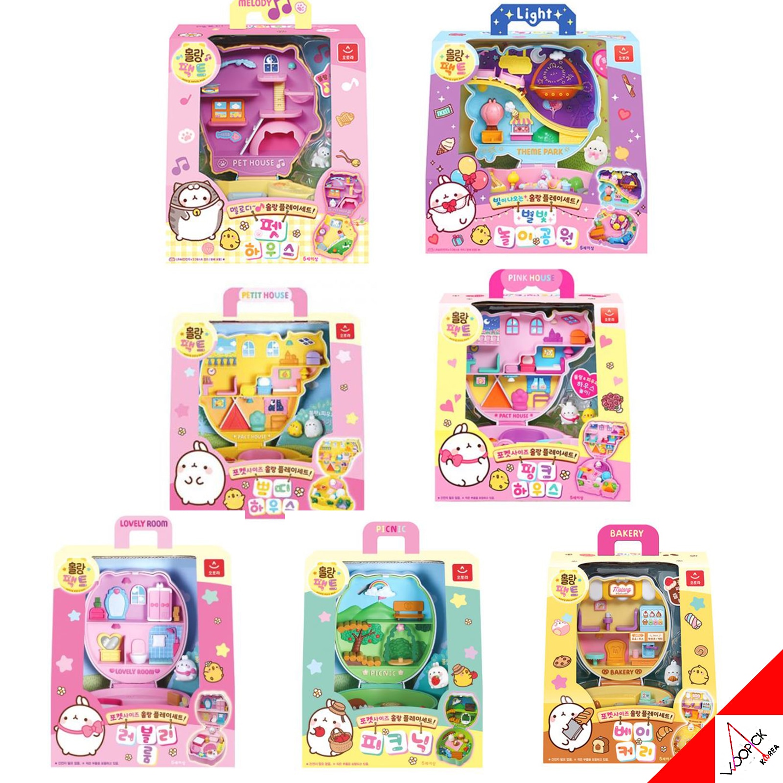 モラン/ファクト/フィギュア/ポケット/役割遊び/7-タイプ/韓国/アニメ/モランハウス/正品