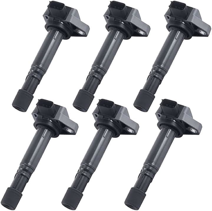 互換品 ホンダ イグニッションコイル 6本 セット ３ピン ライフ JB5 バモス アクティ ゼスト 30520-RGA-004 30520-RCA-S01 30520-PFE-004