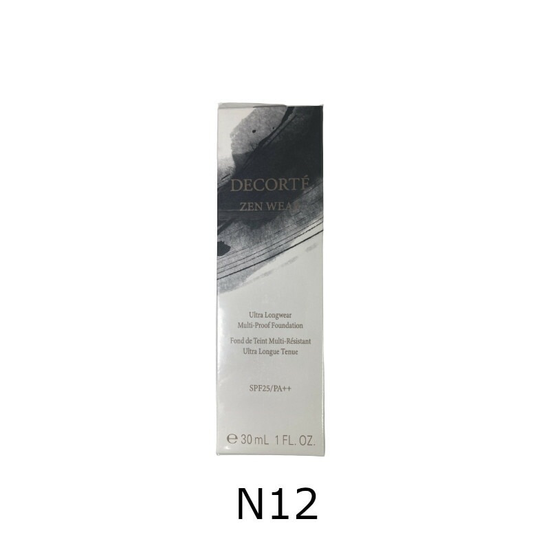 ゼン ウェア フルイド N12 / ファンデ リキッドファンデ 30mL リキッドファンデーション SPF25・PA++ 毛穴カバー 透明感 素肌感 /