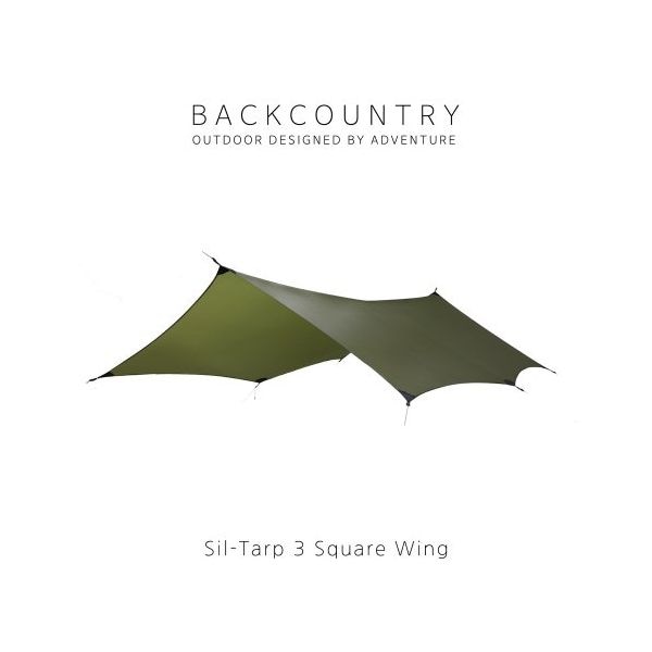 BACKCOUNTRYシルタフ3正方形/バックパッキングヘキサタフ