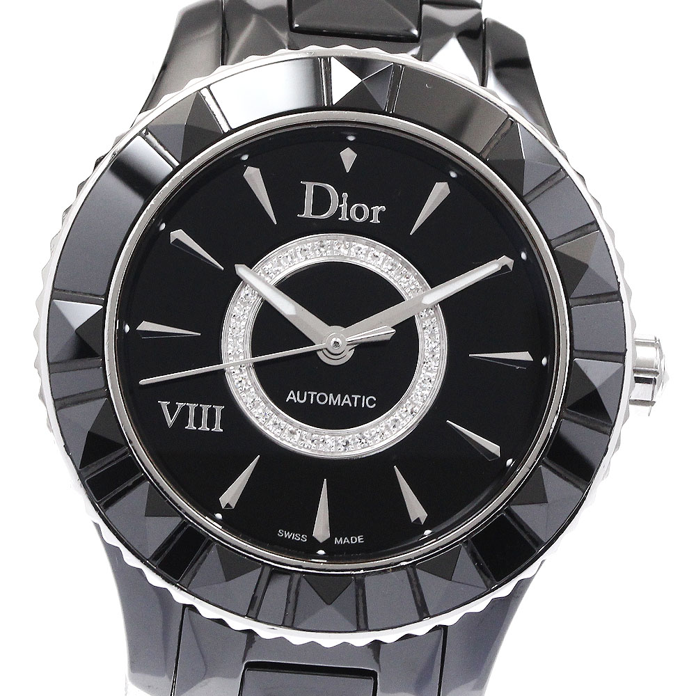 ディオール Dior CD1245E0 VIII セラミック 自動巻き メンズ 良品 _871639【中古】