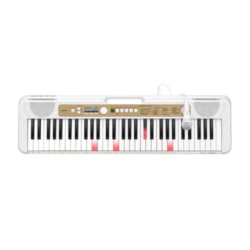 カシオ計算機 LK-340 光ナビゲーションキーボード 120曲内蔵 61鍵 ホワイト