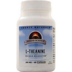 SOURCE NATURALS社　Lテアニン　(200mg)　60カプセル
