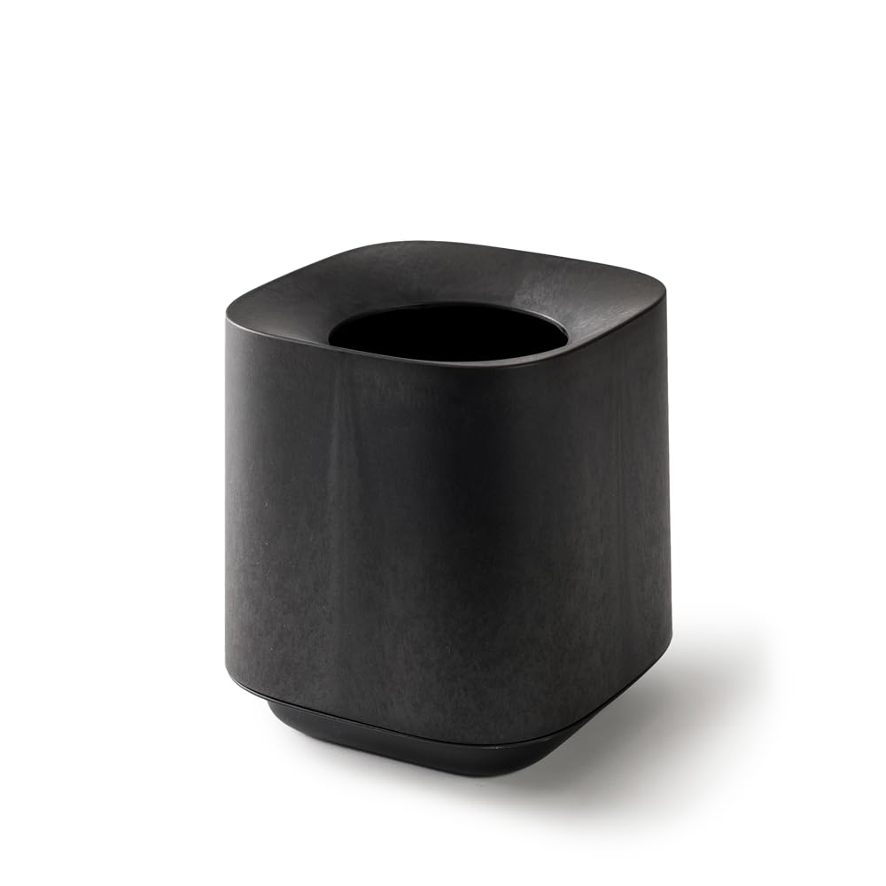 最安値挑戦中 ONOM 国産 杉 使用 ゴミ箱 6L 取り換え簡単 袋を隠せる フタなし 日本製 持ち運び簡単 おしゃれ かっこいい かわいい キッチン リビング に 小さい 分別 複数使い スクエア