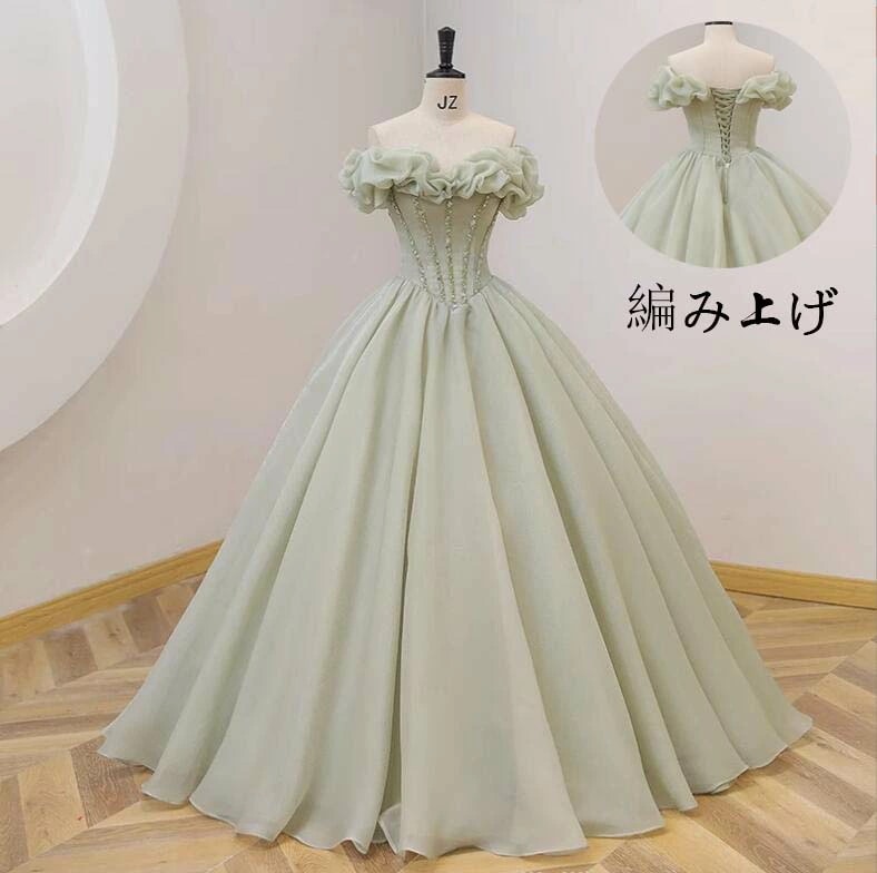 新入庫 お姫様ドレス 撮影用のワンピース カラードレス 韓国風 花嫁ドレス ロングドレス 前撮り 同窓会 パーティードレス 高級感 セクシー イブニングドレス 発表会 スレンダー 上品 エレガント 披