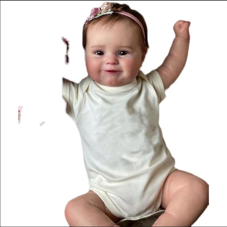 ユニークなデザイン シミュレーション ベビー 人形 ガール ギフト フルグルー 人形