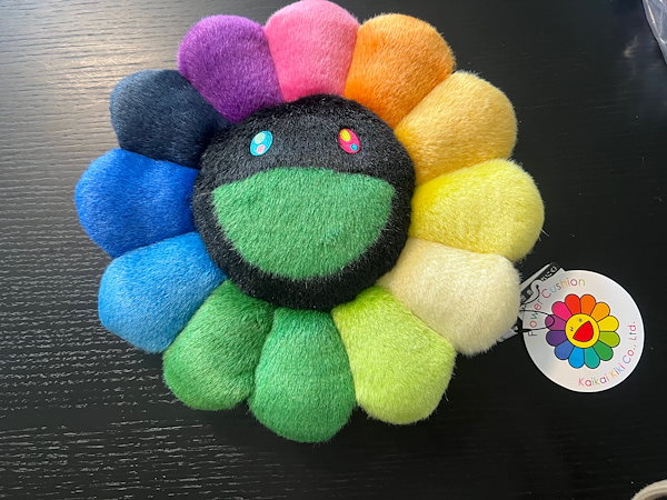 村上隆フラワークッション30cm 花クッション正規品