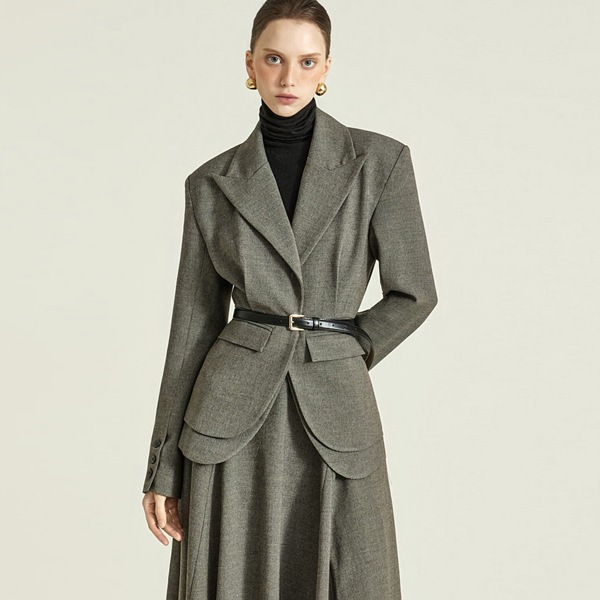 J9349 ストラクチャード テーラード ジャケット